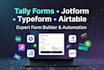 create formsite, wufoo form, formstack, surveymonkey, involve, questionnaire