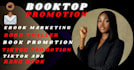 create a cinematic book trailer booktok promo video for self published authors