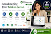do quickbooks online cleanup, catchup bookkeeping and bank reconciliation