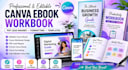 design editable canva ebook pdf lead magnet workbook, canva ebook canva workbook