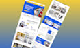 design modern plumbing,construction,roofing or real estate websites