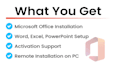 install microsoft office remotely on your PC