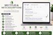 write SEO titles and meta descriptions