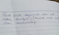 provide neat and clean professional handwriting services