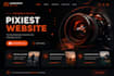 design custom pixieset website photography website, squarespace website
