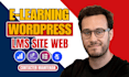 develop wordpress lms website, elearning membership website for online courses