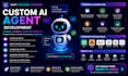 custom ai agent development chatbot gpt claude integration automation expert