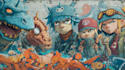 design graffiti designs, murals and wall arts