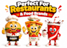 create talking restaurant mascot for your food brand