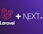 develop modern next js saas application with laravel backend