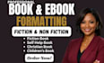 do book formatting, amazon kdp formatting, paperback formatting, layout design