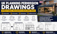 prepare UK council ready planning permission and structural drawing packages