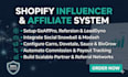 optimize professional shopify influencer and affiliate system via leaddyno sauce