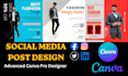 design editable canva social media posts and templates
