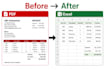 do excel data entry, PDF to excel, copy paste
