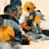 create professional abstract wall art and canvas design