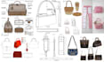design handbags backpack purse wallets technical drawing and tech pack