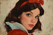 do cute disney cartoon portrait