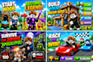 make modern gaming and vlog thumbnails