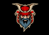 draw samurai knight mascot logo design with express delivery
