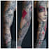 make a custom tattoo sleeve art as you want