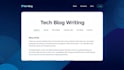 tech articles and product reviews with SEO