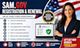 sam gov registration sam gov renewal uei and cage code