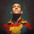design your realistic superhero cartoon portrait