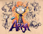 design a unique doodle character  style