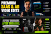edit professional talking head and ad videos