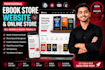 create an ebook, website, and online store