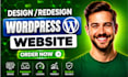 develop build wordpress website redesign wordpress website wordpress developer