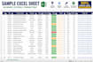 do fast manual data entry from pdf image, handwritten to excel CSV