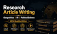 write expert geopolitics, ir and political science articles