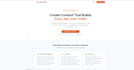 design a simple modern web app dashboard or business tool