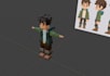 make a 3d low poly animation or object for you