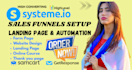 create systeme io website systeme io landing page systeme io sales funnel