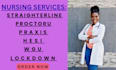 do straighterline, proctoru, praxis, hesi, wgu, lockdown