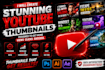 design viral youtube thumbnails that click