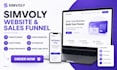 build a professional simvoly website and sales funnel