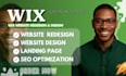 wix website redesign, wix website design, wix website redesign