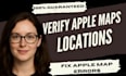fast approve apple maps location fix apple map expert apple map verification