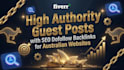 high authority guest posts with SEO dofollow backlinks australian sites