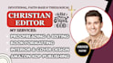 do christian book editing and formatting for amazon kdp publishing