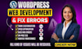 design a modern responsive and SEO friendly wordpress website for e commerce