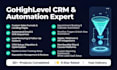 build gohighlevel CRM automation, funnels and workflows