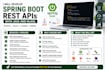develop spring boot rest apis with java and mysql
