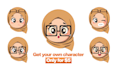 design children cute character illustration
