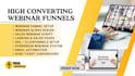 create webinar funnel, slides, script gohighlevel clickfunnels youtube video ads
