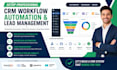 setup CRM workflow automation and lead management